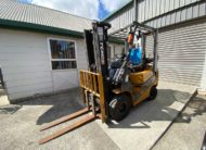 TCM FG18T19 Pre-Owned Used Forklift Side View