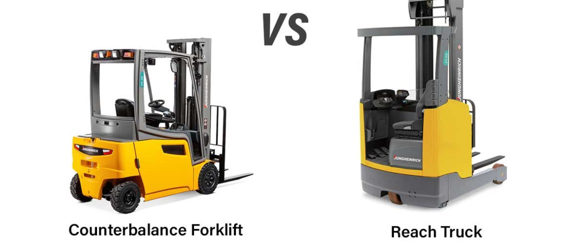 Counterbalance vs Reach Truck Forklifts