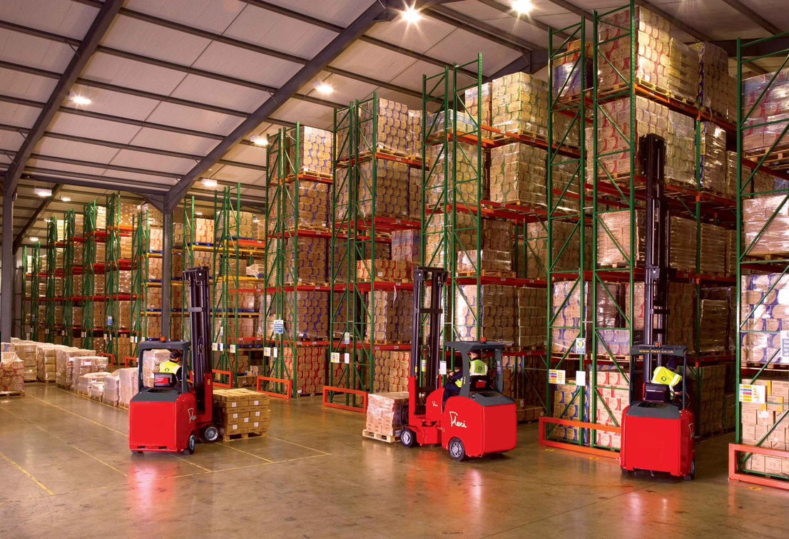 Flexi-VNA forklift truck-in-warehouse
