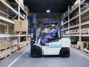 Unicarriers Forklift Truck FD/FG20-30T5C model in action